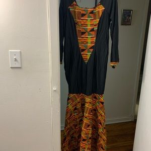 Women formal African dress